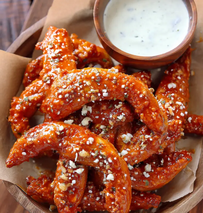 Buffalo Wing Pretzels Recipe