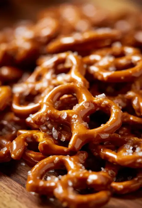Butter Toffee Pretzels Recipe