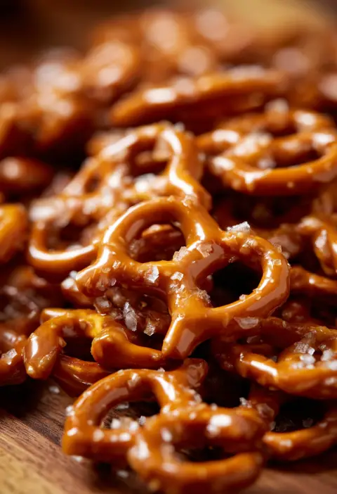 Butter Toffee Pretzels Recipe