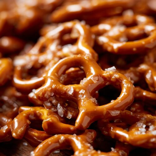 Butter Toffee Pretzels Recipe