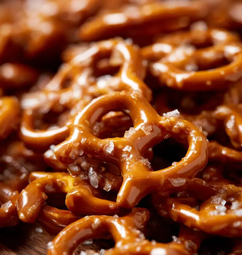 Butter Toffee Pretzels Recipe