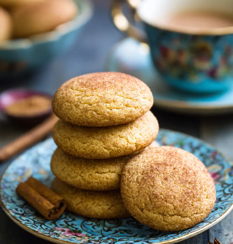 Chai Spiced Snickerdoodles Recipe