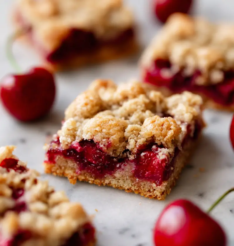 Cherry Pie Bars Recipe