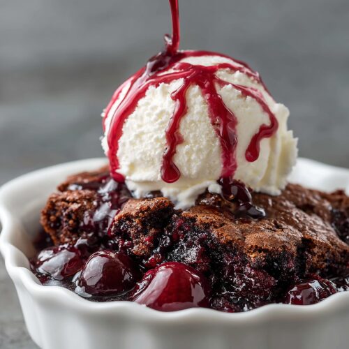 Chocolate Cherry Dump Cake Recipe