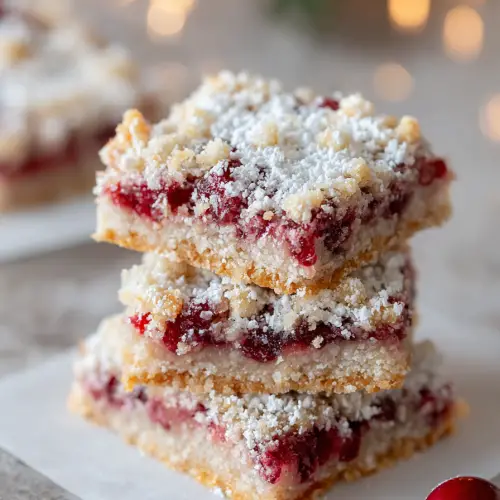 Christmas Cherry Bars Recipe