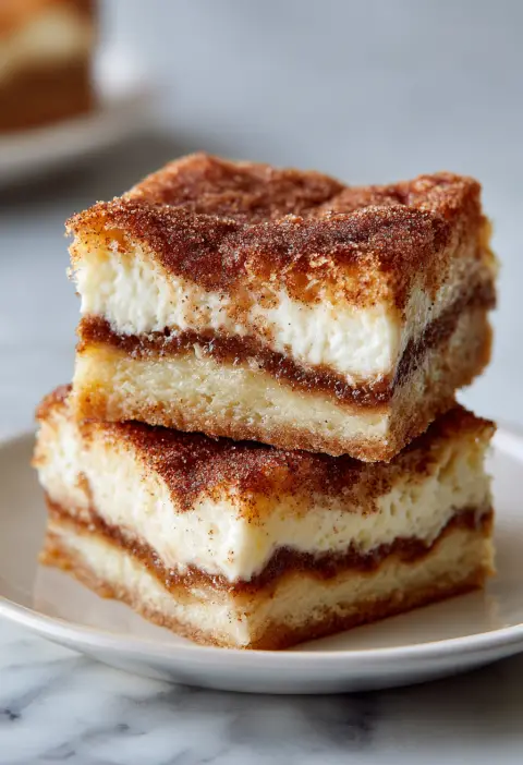 Churro Cheesecake Bars Recipe