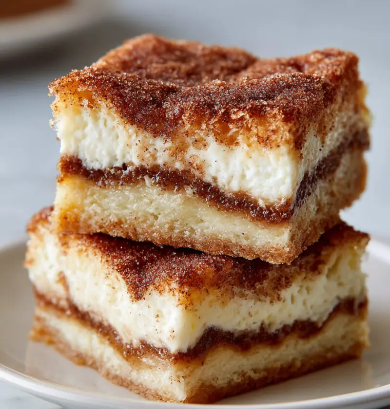 Churro Cheesecake Bars Recipe