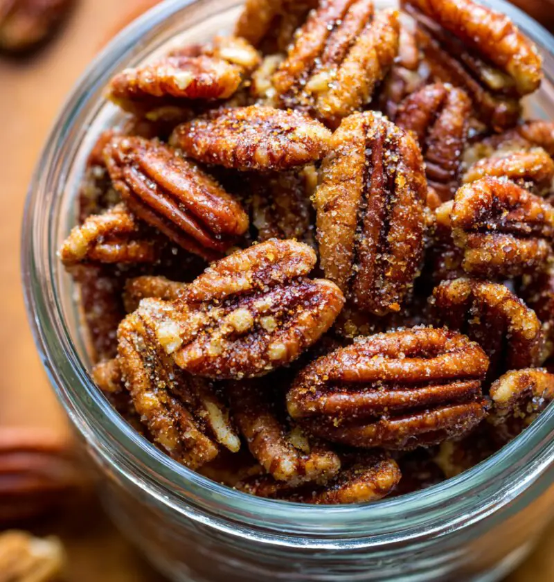 Cinnamon Sugar Roasted Pecans Recipe