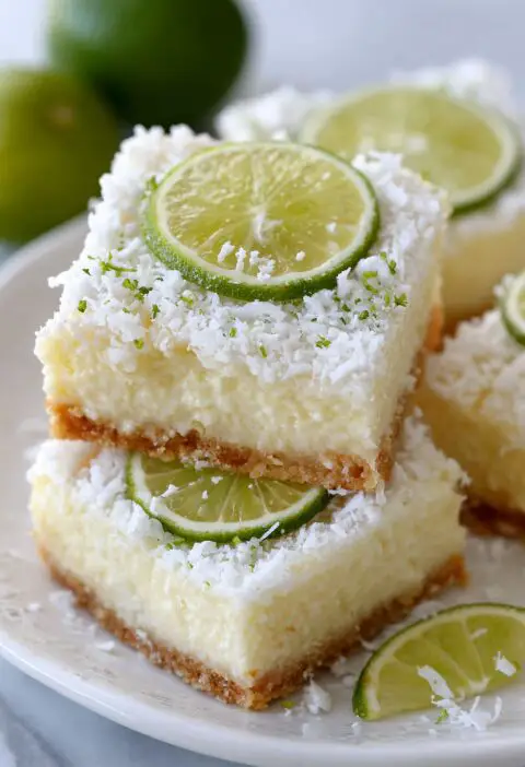 Coconut Lime Bars Recipe