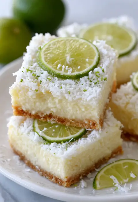 Coconut Lime Bars Recipe
