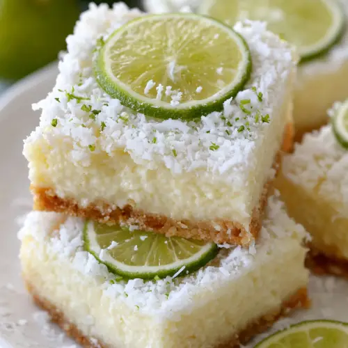 Coconut Lime Bars Recipe