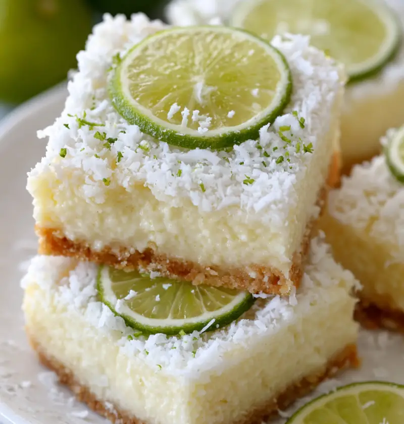 Coconut Lime Bars Recipe