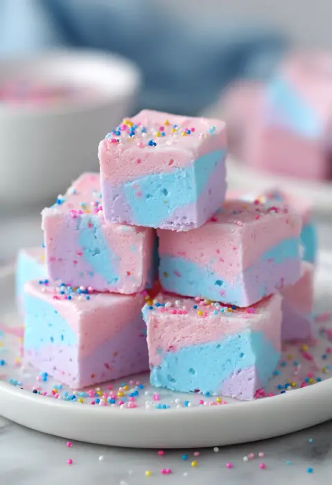 Cotton Candy Fudge Recipe