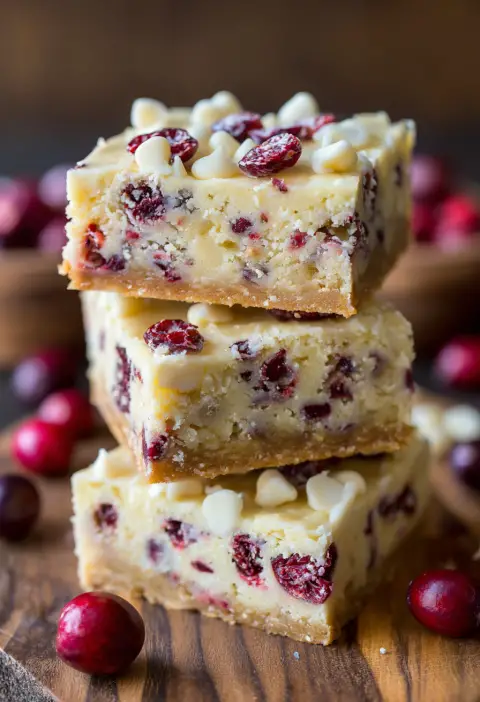 Cranberry Bliss Bars Recipe