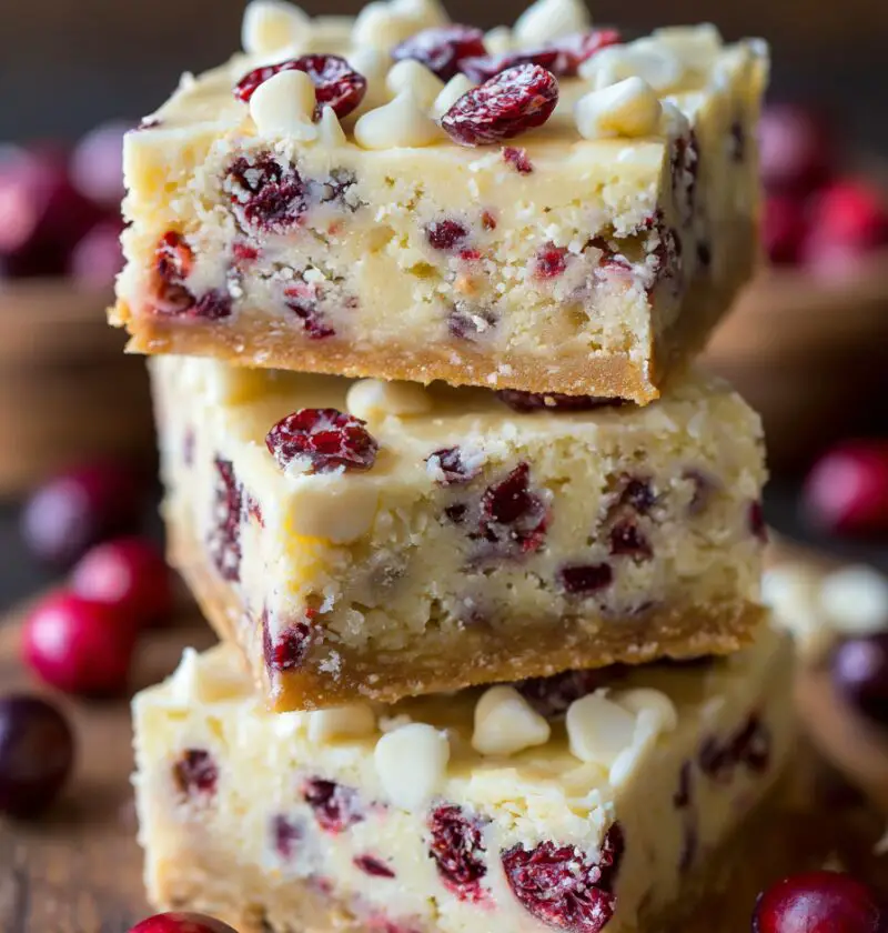 Cranberry Bliss Bars Recipe