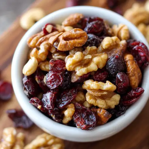 Cranberry Walnut Snack Mix Recipe