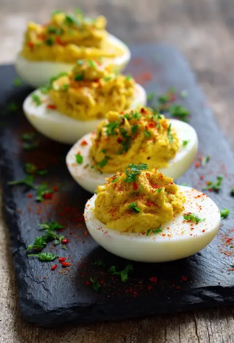 Curry Deviled Eggs Recipe