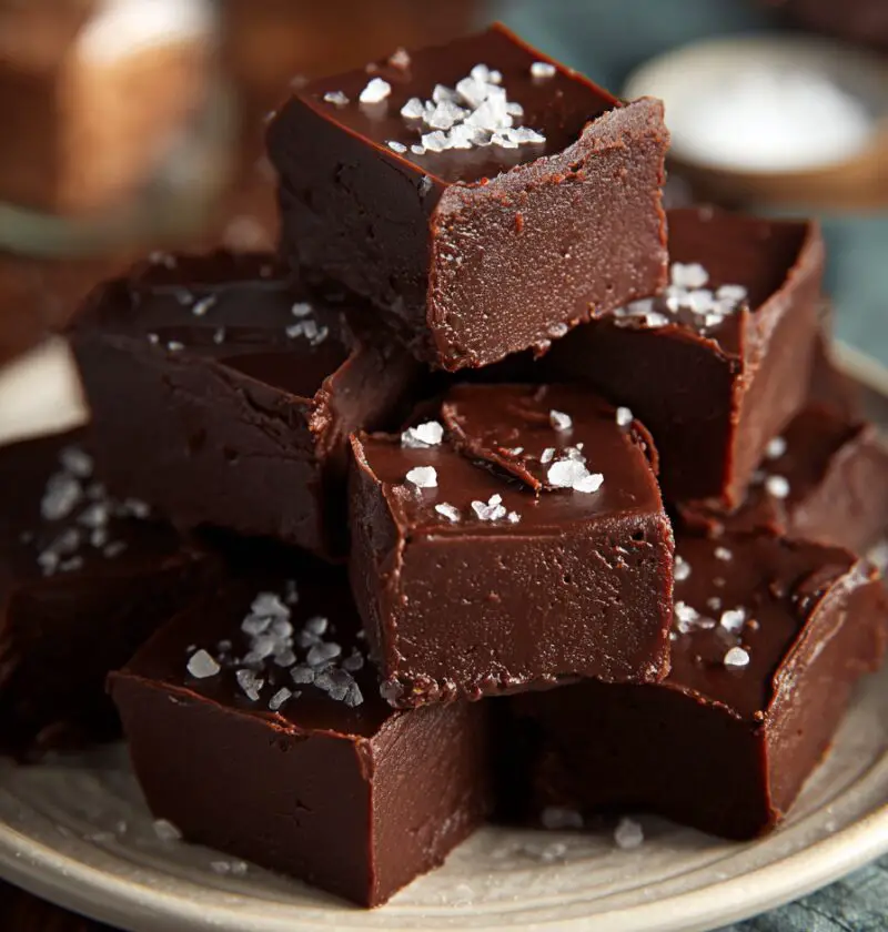 Easy 2-Ingredient Chocolate Fudge Recipe