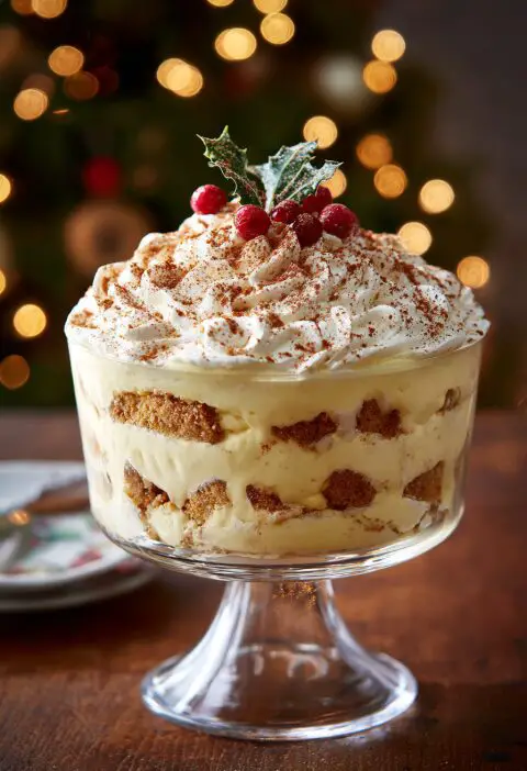 Eggnog Trifle Recipe