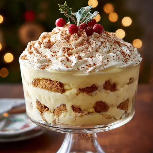 Eggnog Trifle Recipe