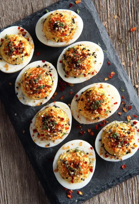 Everything Bagel Deviled Eggs Recipe