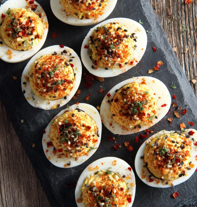 Everything Bagel Deviled Eggs Recipe