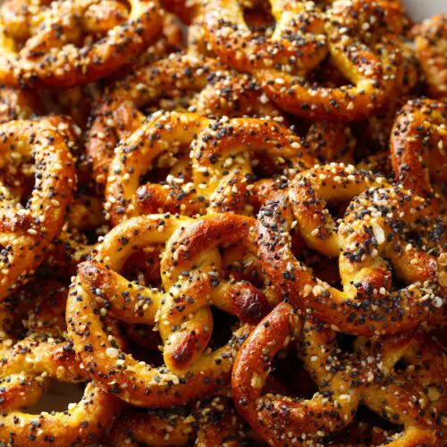 Everything Bagel Seasoned Pretzels Recipe