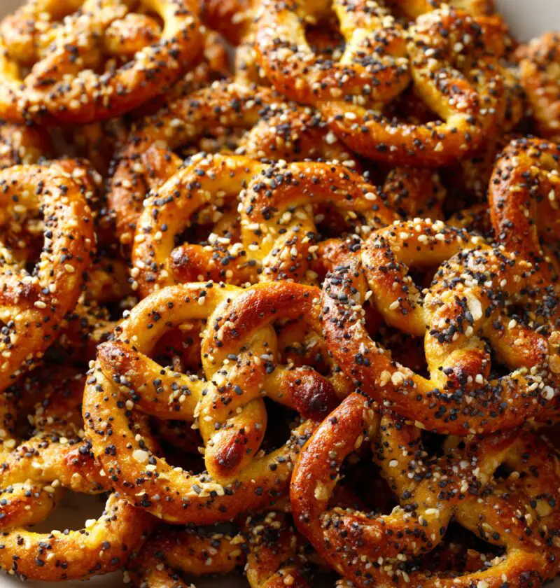 Everything Bagel Seasoned Pretzels Recipe