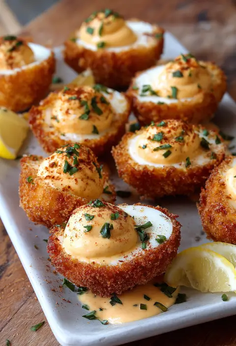 Fried Deviled Eggs Recipe