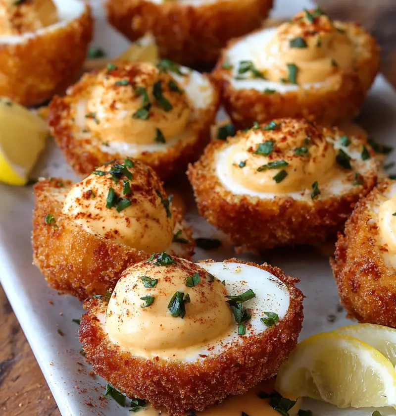 Fried Deviled Eggs Recipe