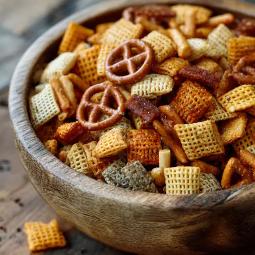 Game Day Spicy Chex Mix Recipe