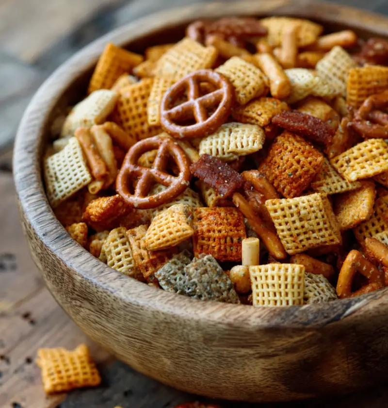 Game Day Spicy Chex Mix Recipe