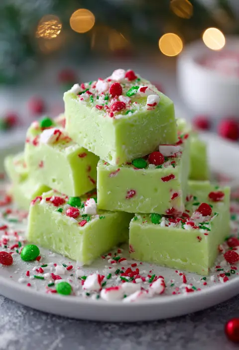 Grinch Fudge Recipe