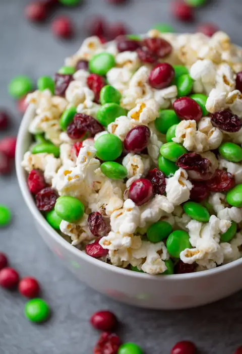 Grinch Popcorn Mix Recipe