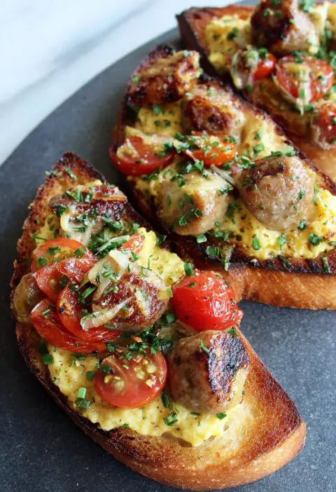 Hanky Panky Sausage Toast Recipe