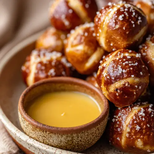 Honey Mustard Pretzel Bites Recipe