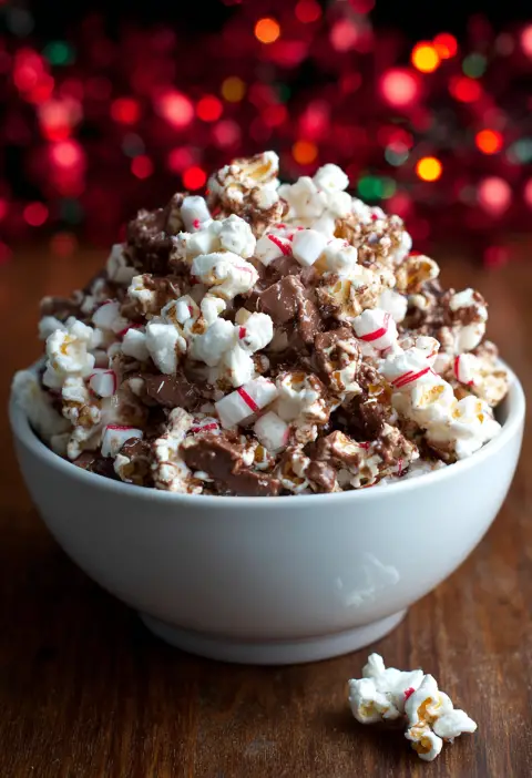 Hot Cocoa Popcorn Recipe