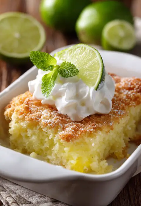Key Lime Dump Cake Recipe