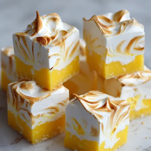 Lemon Meringue Fudge Recipe
