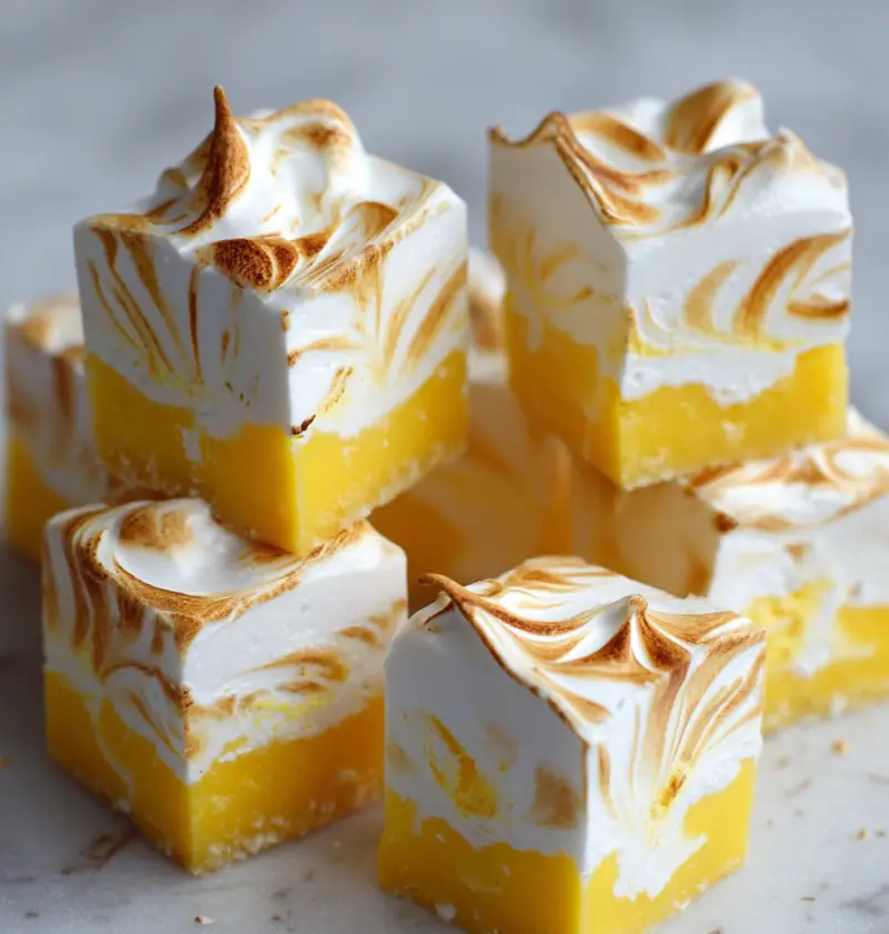 Lemon Meringue Fudge Recipe