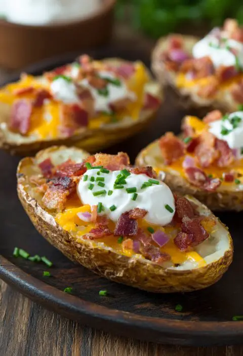 Loaded Potato Skins Recipe