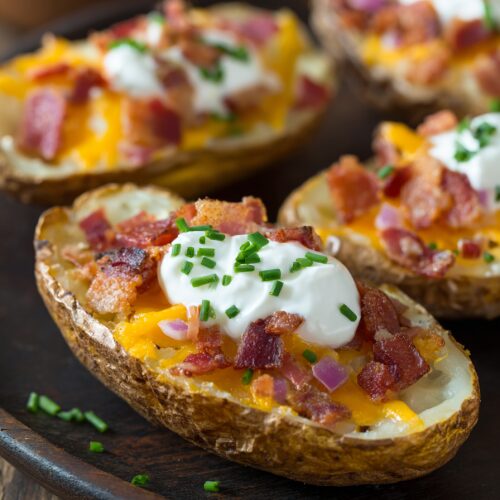 Loaded Potato Skins Recipe