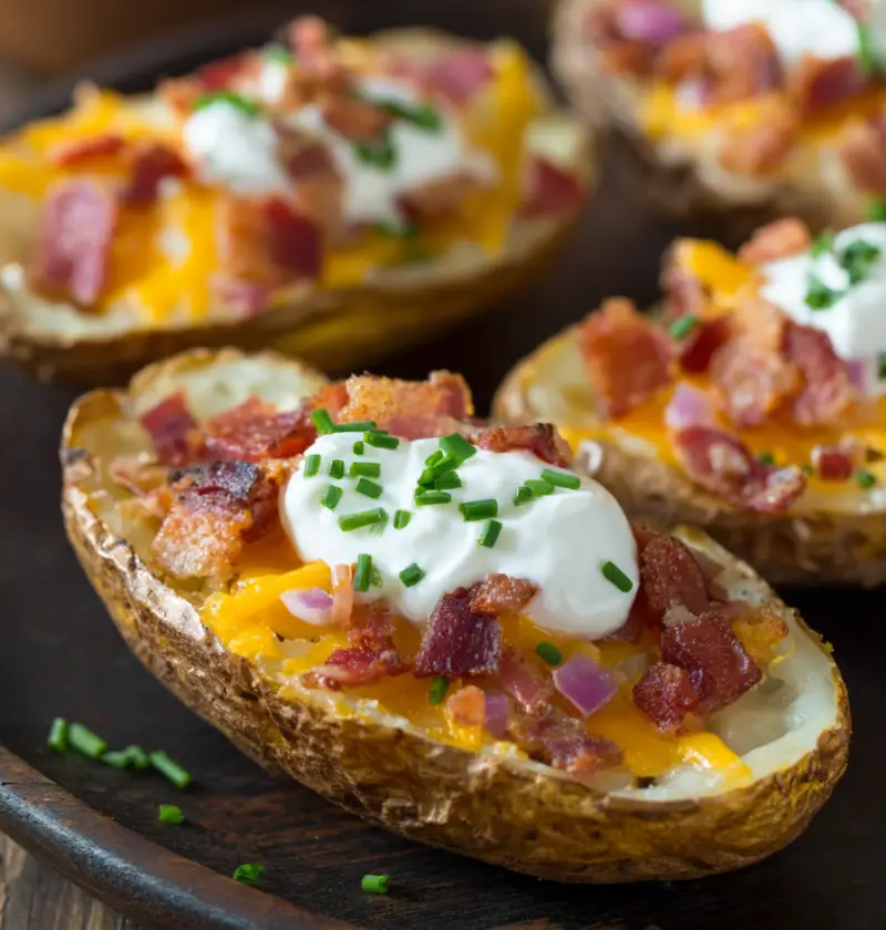 Loaded Potato Skins Recipe