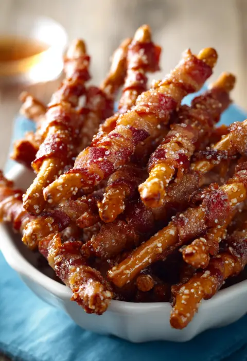 Maple Bacon Pretzels Recipe