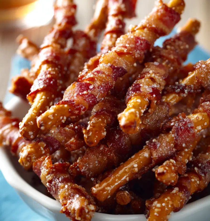 Maple Bacon Pretzels Recipe