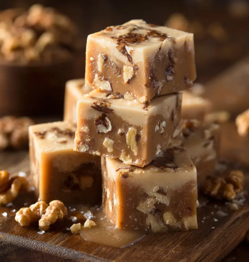 Maple Walnut Fudge Recipe