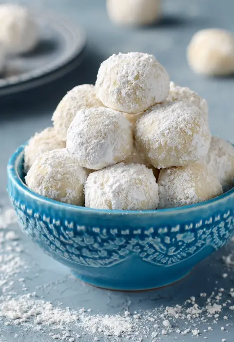 Mexican Wedding Cookies Snowballs Recipe