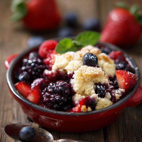 Mixed Berry Cobbler Recipe
