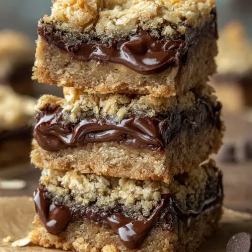 Oatmeal Fudge Revel Bars Recipe