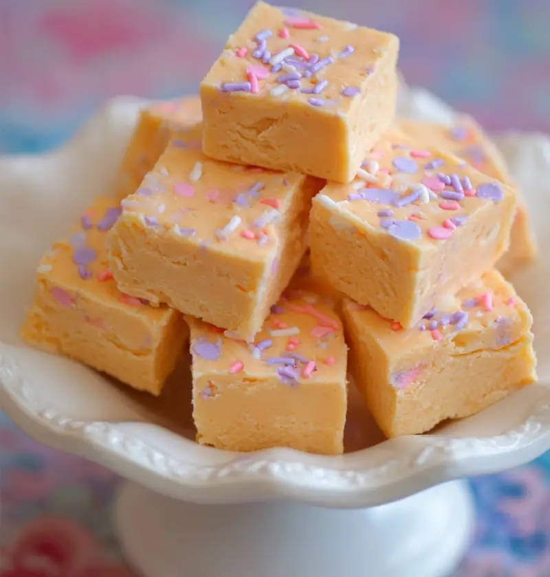 Orange Creamsicle Fudge Recipe